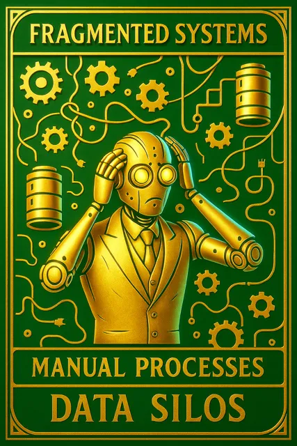 AI implementation mistakes: fragmented systems and manual processes